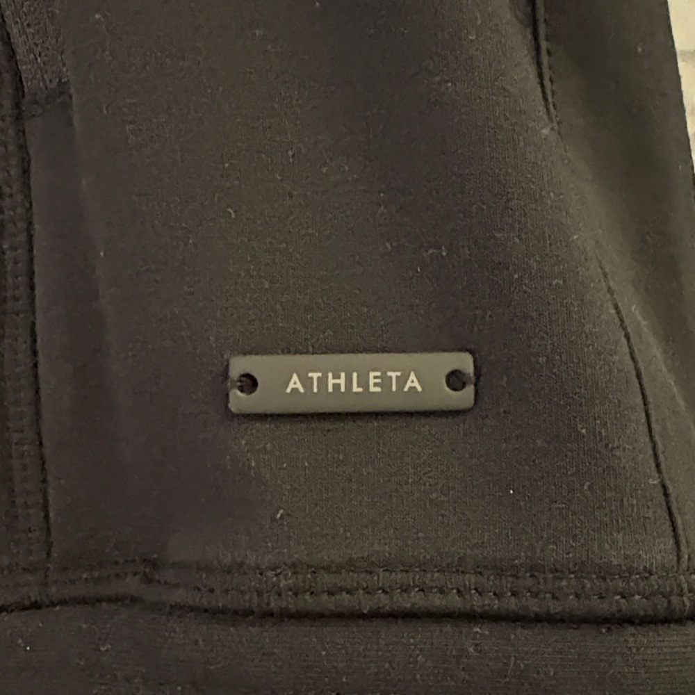 Athleta Cya Stronger Hooded Jacket ~ Size XS ~ Black - Picture 2 of 7